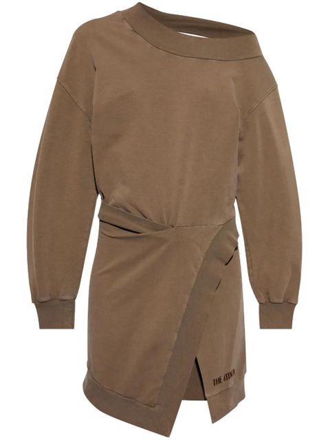 The Attico appliqué mini dress - Brown - zdjęcie produktu nr 1