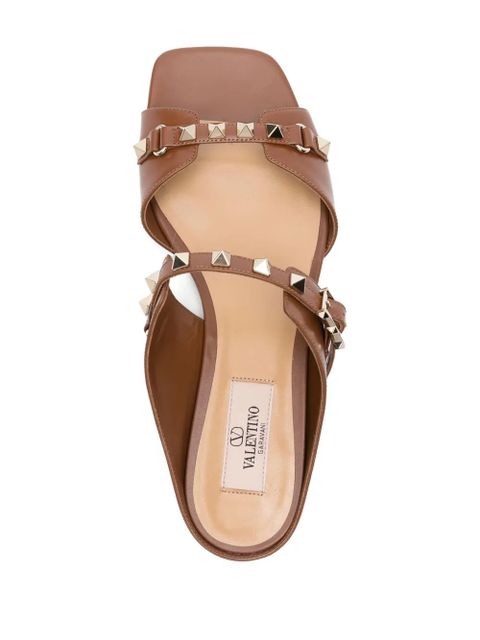 Valentino Garavani Rockstud sandals - Brown