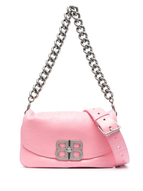 Balenciaga small BB Soft Flap leather shoulder bag - Pink - zdjęcie produktu nr 1
