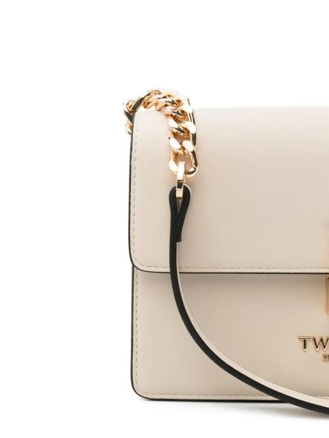 TWINSET adjustable-strap shoulder bag - Neutrals