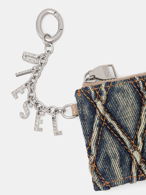 Diesel portfel CHARM-D CARD HOLDER WITH CHAIN