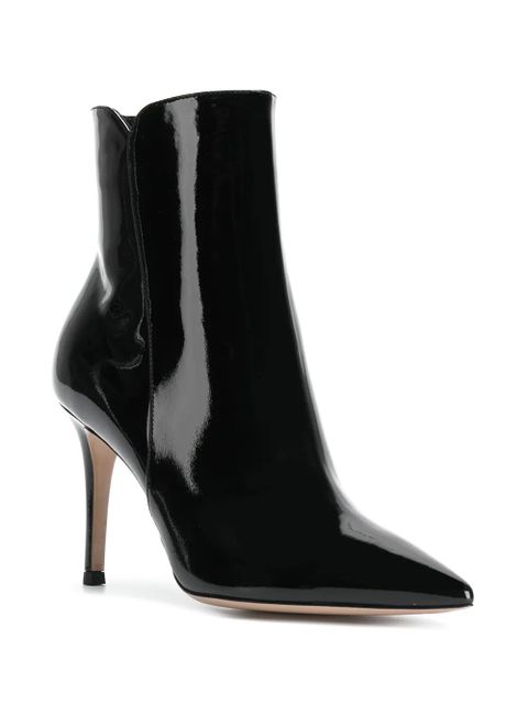 Gianvito Rossi classic pointed ankle boots - Black - zdjęcie produktu nr 2