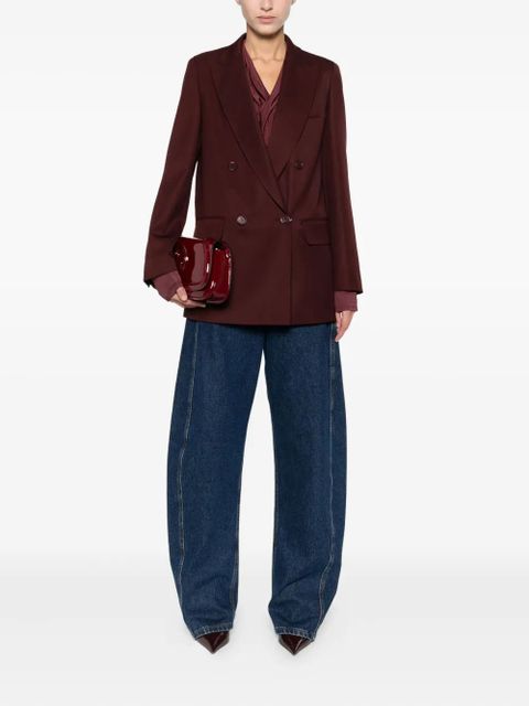 Max Mara double-breasted blazer - Red
