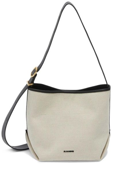 Jil Sander folded small tote bag - White - zdjęcie produktu nr 1