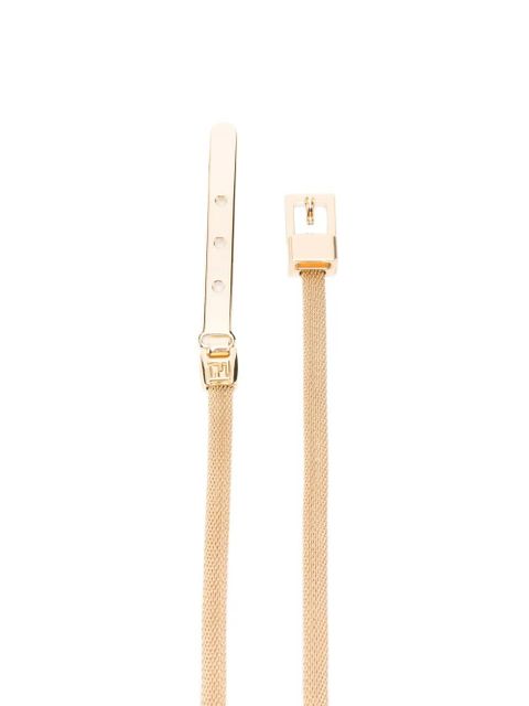 FENDI FF-plaque chain belt - Gold