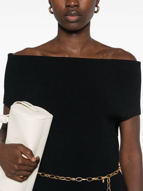 TOTEME double-knit top - Black