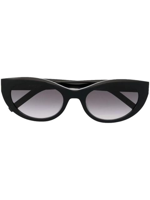 Saint Laurent Eyewear SL M115 rounded cat-eye sunglasses - Black - zdjęcie produktu nr 1