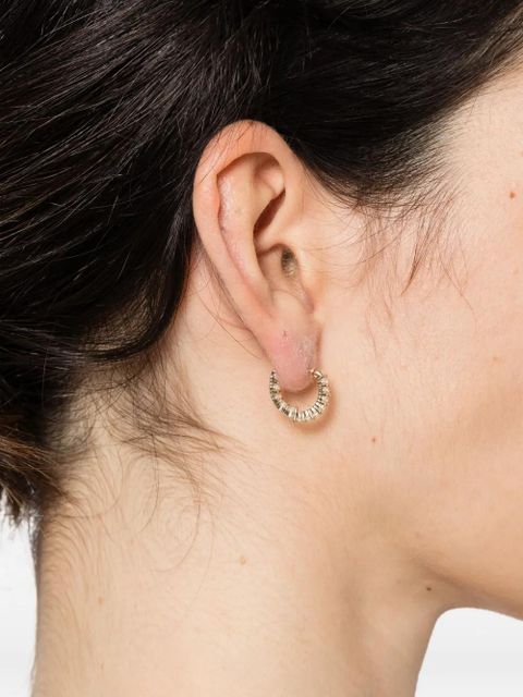 Swarovski Matrix Vittore hoop earrings - Gold - zdjęcie produktu nr 2