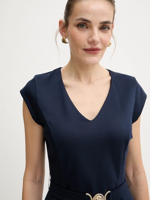 Guess sukienka CHRISSY kolor granatowy mini prosta W5BK21 KCMU2