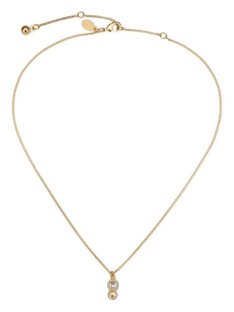 Jimmy Choo cube pearl-pendant necklace - Gold - zdjęcie produktu nr 1