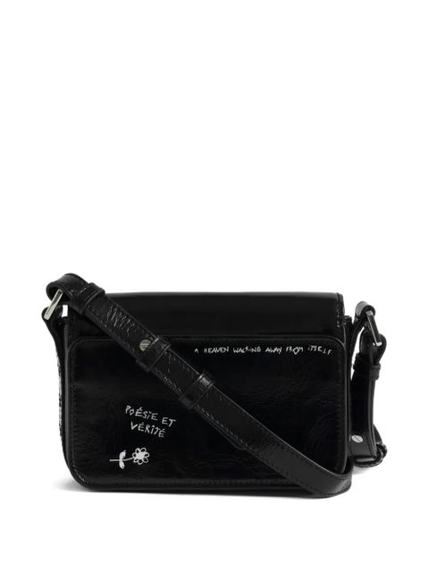 Zadig&Voltaire Le Zazi Vintage satchel bag - Black