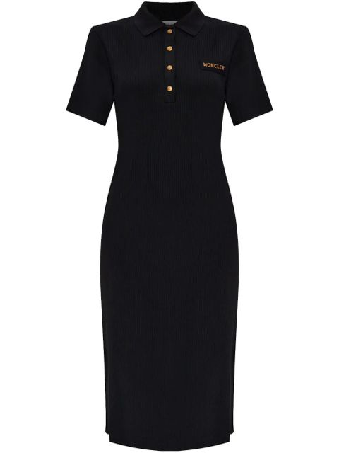 Moncler polo midi dress - Black - zdjęcie produktu nr 1