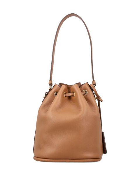 Prada mini Re-Edition 1978 drawstring bucket bag - Brown - zdjęcie produktu nr 2
