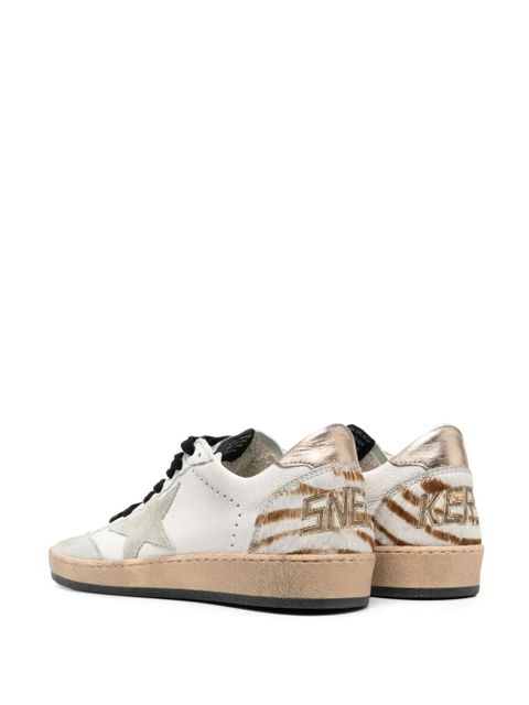Golden Goose Ball Star leather sneakers - White