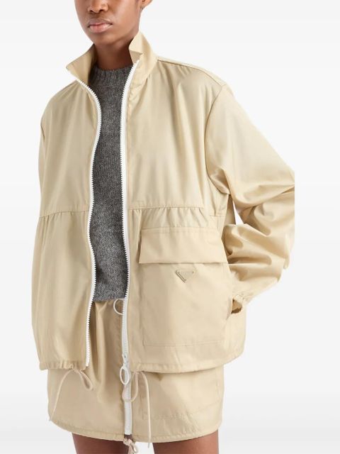 Prada Re-Nylon bomber jacket - Neutrals