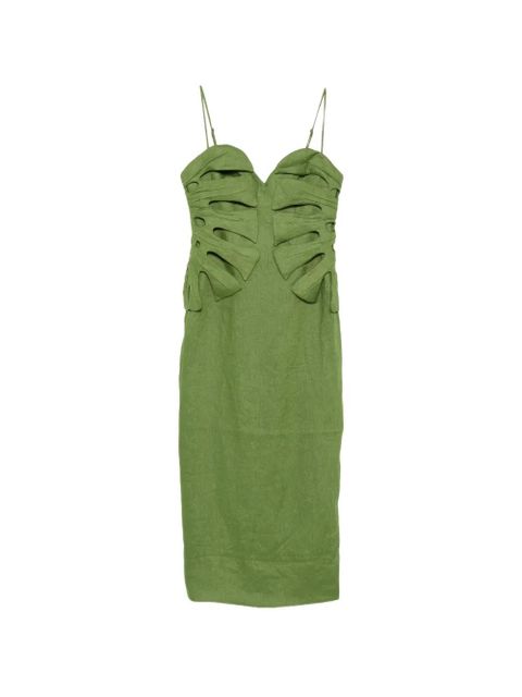 FARM Rio Monstera Leaf maxi dress - Green - zdjęcie produktu nr 1