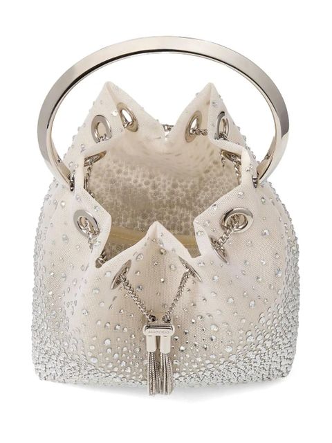Jimmy Choo Bon Bon shoulder bag - White - zdjęcie produktu nr 2