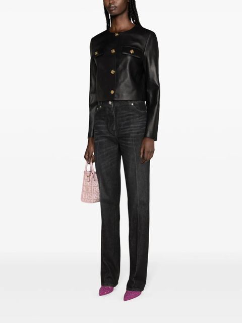 Versace Medusa '95 mid-rise straight-leg jeans - Grey