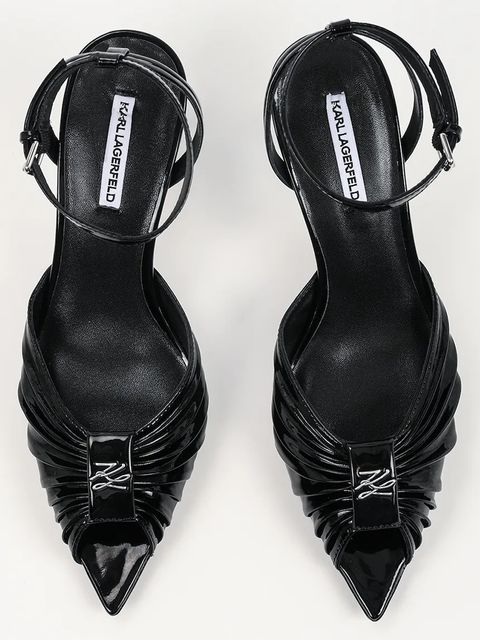 Karl Lagerfeld sandały skórzane Sienna