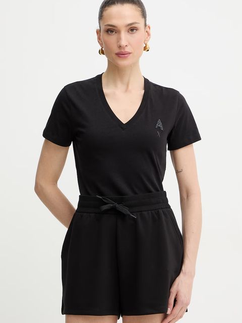 Armani Exchange t-shirt bawełniany - zdjęcie produktu nr 2