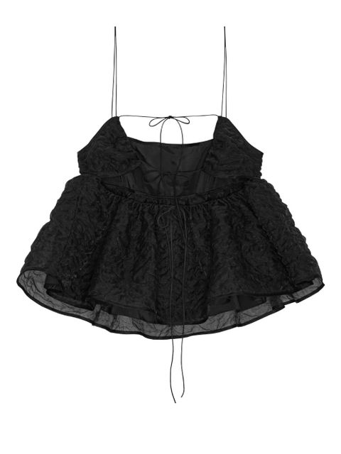 Cecilie Bahnsen Selena blouse - Black - zdjęcie produktu nr 2