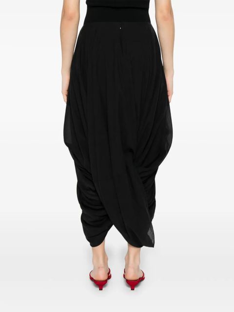 TOTEME Cocoon skirt - BLACK 001