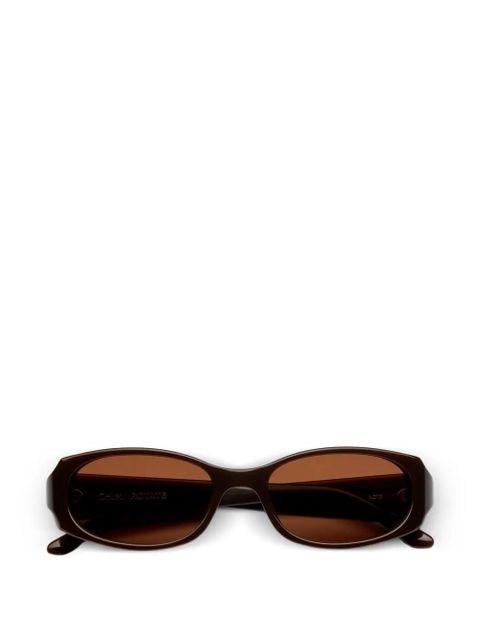 ROTATE BIRGER CHRISTENSEN oval-frame sunglasses - Brown - zdjęcie produktu nr 1