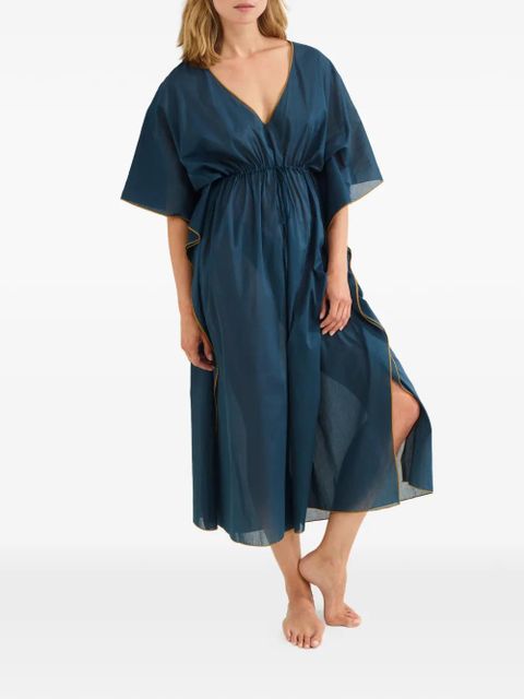 ERES Voilier V-neck kaftan - Blue - zdjęcie produktu nr 2