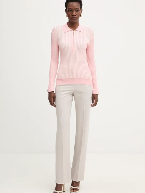 Liu Jo sweter damski kolor różowy lekki TA6115 MS55N - zdjęcie produktu nr 2