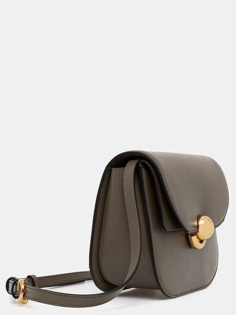 Furla torebka skórzana kolor zielony WB01355.BX0428.2810S