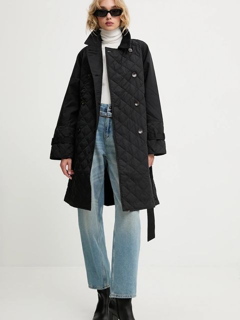 Answear.LAB sweter z wełną damski kolor beżowy lekki z golfem - zdjęcie produktu nr 2