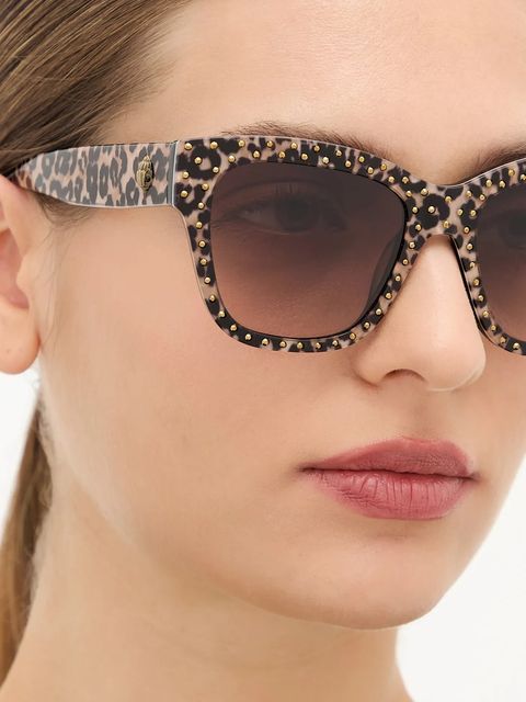 Kurt Geiger London okulary przeciwsłoneczne SHOREDITCH damskie kolor brązowy 4738839679