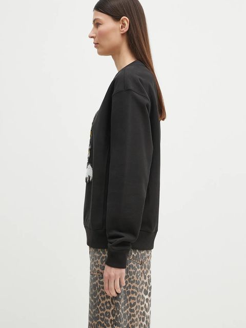 Kenzo bluza bawełniana x Verdy kolor czarny z aplikacją FF58SW2764MC.99J - zdjęcie produktu nr 2