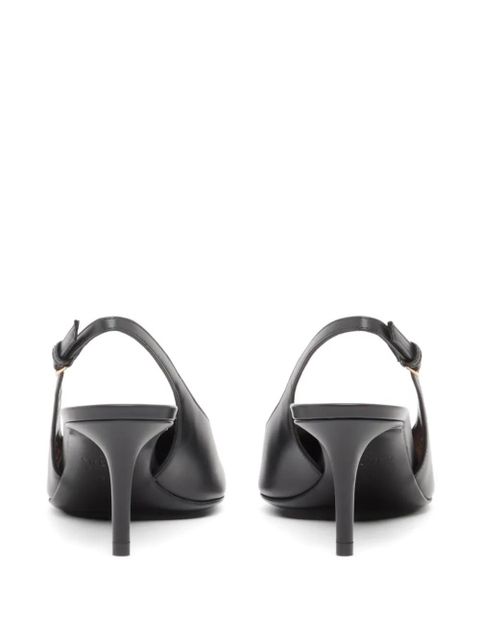 Valentino Garavani VLogoThe Bold Edition slingback pumps in calfskin 60mm - Black