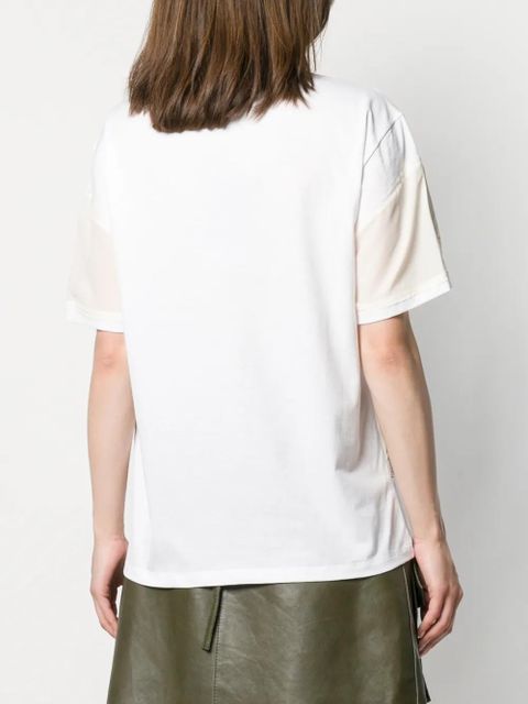 Alexander McQueen Ophelia print T-shirt - White