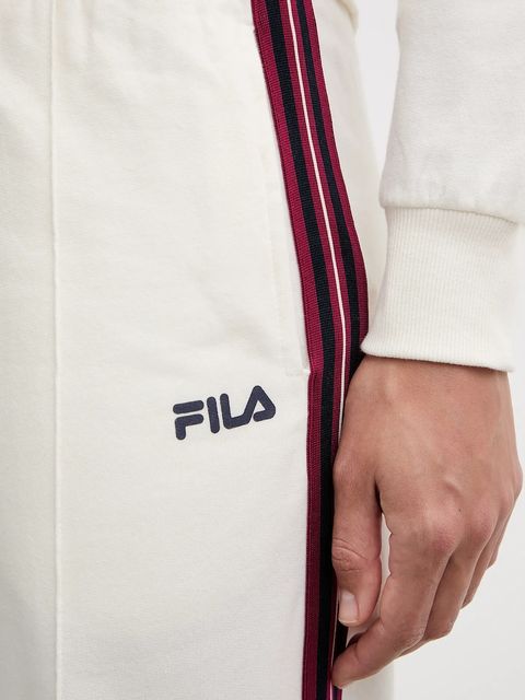 Fila dres bawełniany damski kolor beżowy FPW4216