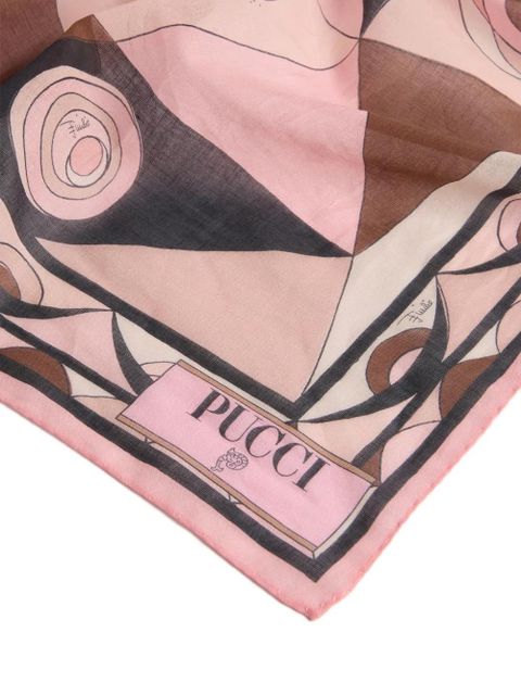 PUCCI mixed-prints sarong - Pink - zdjęcie produktu nr 2