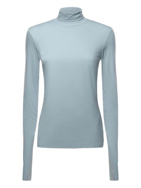 Sportmax turtleneck long-sleeve top - Blue - zdjęcie produktu nr 1