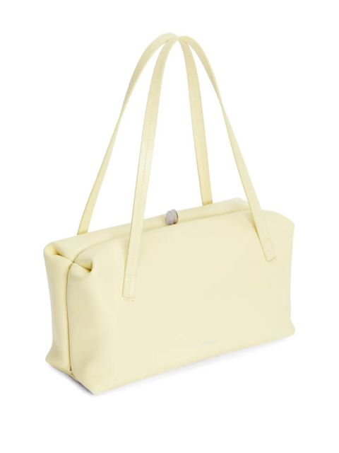 Jil Sander small Goji Pillow embossed frame leather tote bag - Neutrals - zdjęcie produktu nr 2