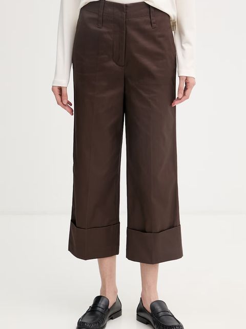 United Colors of Benetton spodnie chinos damskie bawełniane - zdjęcie produktu nr 1