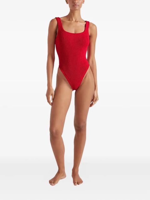 Hunza G square-neck swimsuit - Red - zdjęcie produktu nr 2