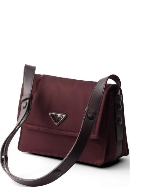 Prada Traveller small padded Re-Nylon shoulder bag - Red - zdjęcie produktu nr 1