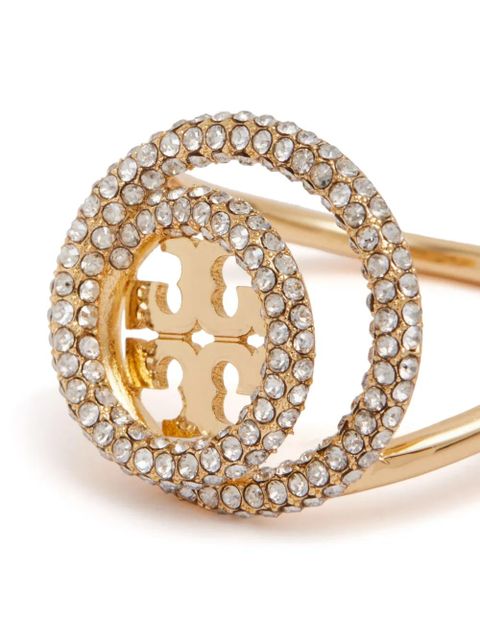 Tory Burch Miller crystal-embellished ring - Gold