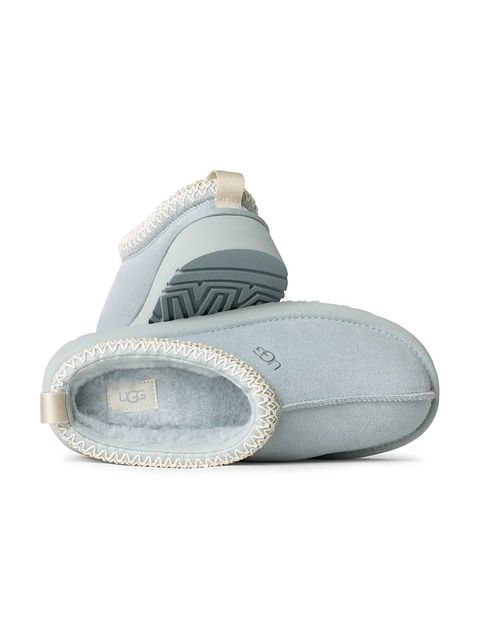 UGG kapcie zamszowe Tazz kolor turkusowy 1122553-SFOA