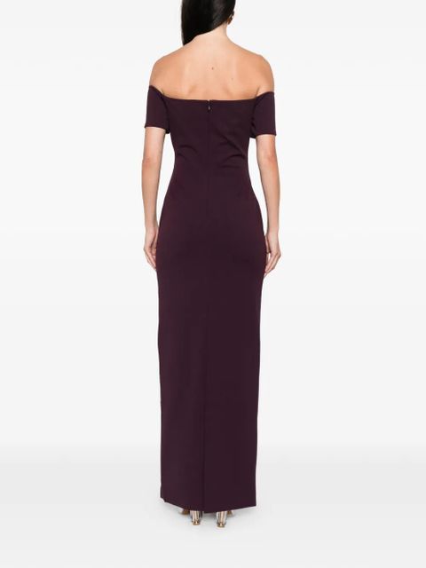 Solace London Nile maxi dress - Purple
