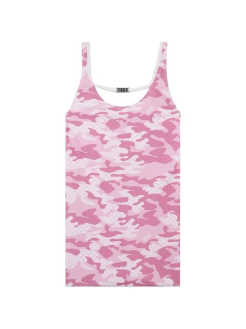 GCDS camo-print mini dress - Pink - zdjęcie produktu nr 1