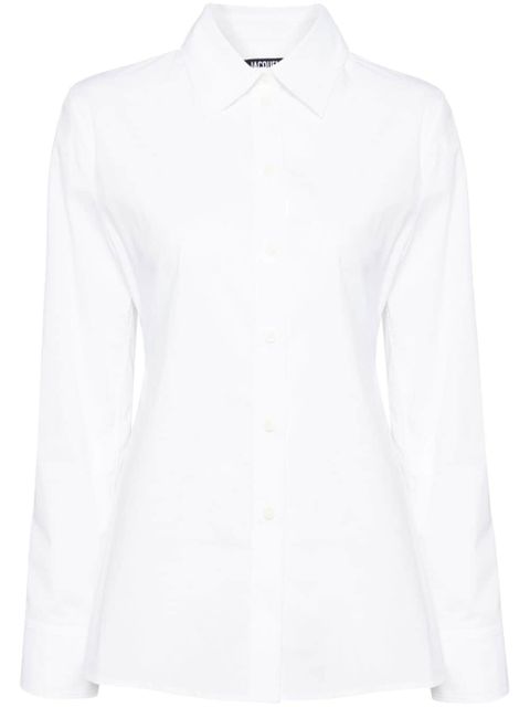 Jacquemus Les Sculptures blouse - White - zdjęcie produktu nr 1