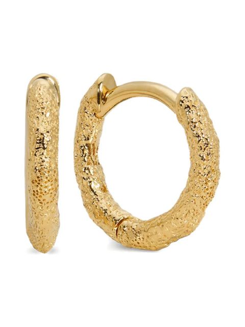 Monica Vinader mini Antica huggie earrings - Gold - zdjęcie produktu nr 1