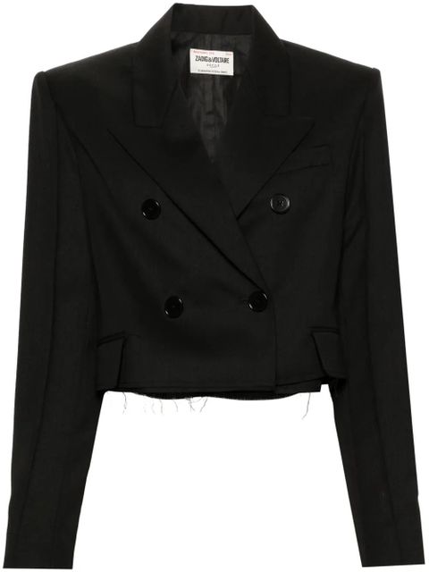 Zadig&Voltaire Vito double-breasted blazer - Black - zdjęcie produktu nr 1