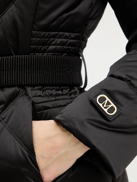 Marciano by Guess kurtka puchowa ELLY kolor czarny zimowa 5BGL37 7374A